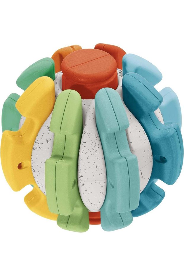 Chicco Eco+ 2In1 Transform-A-Ball Sorter & Stacking Toy for Ages 12M-36M