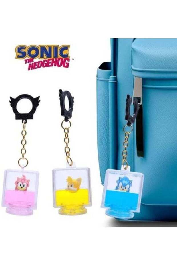 Sonic: Charms Keychain (Random 1 piece)