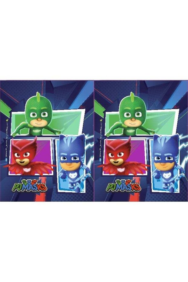 Ciao PJ Masks Plastic Tablecloth – 120x180 cm Kids’ Birthday Table Cover with Catboy, Owlette & Gek