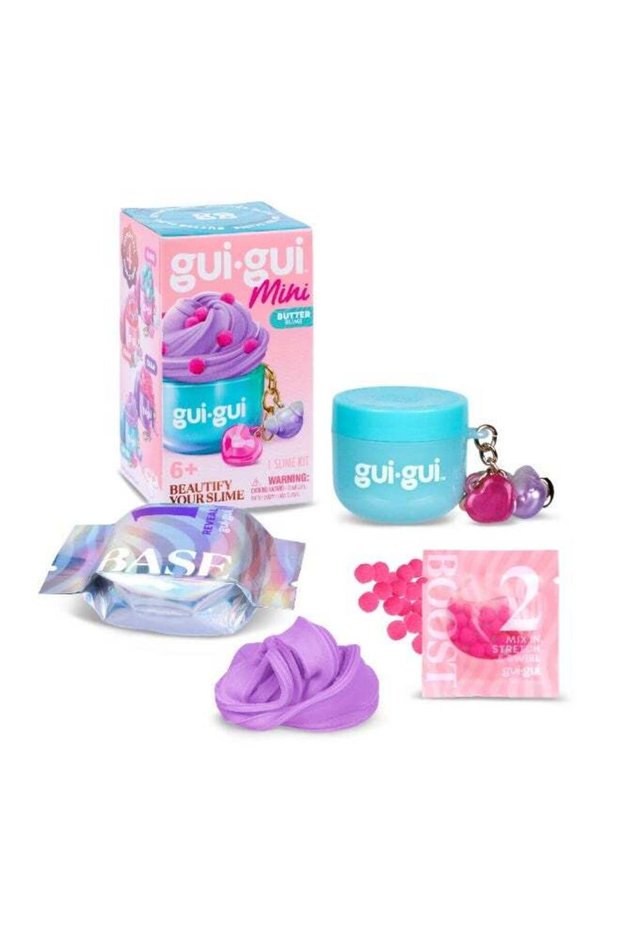 Gui-gui Slime Mini Single Pack Pocket Sized Slime, Assorted 1 Piece (Style & Color May Vary) Each S