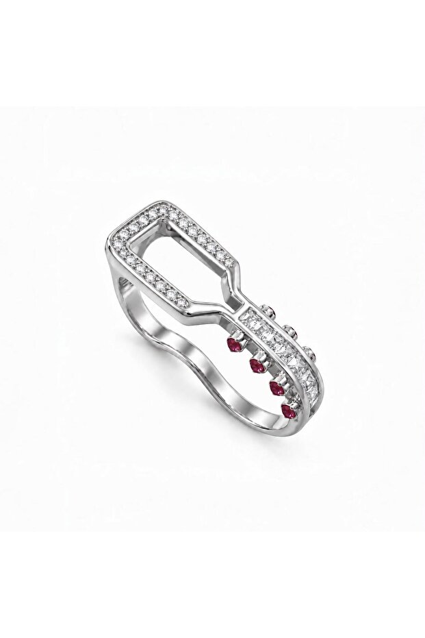 Two finger through ring