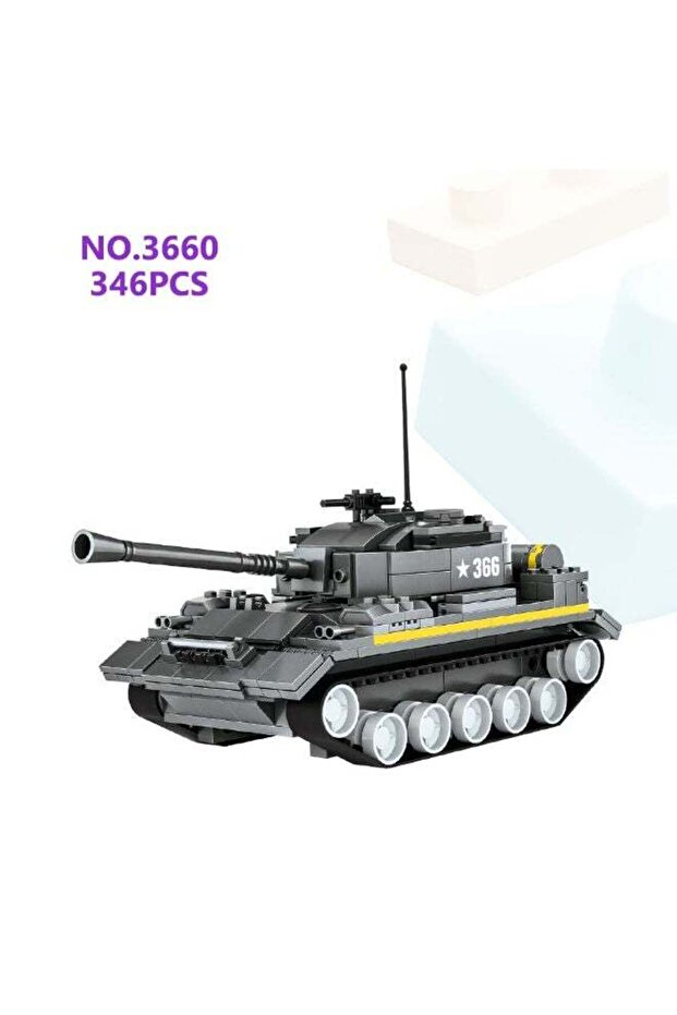Legion Heavy Tank Building Blocks Set 3660 (Age 6+,346 Pieces)