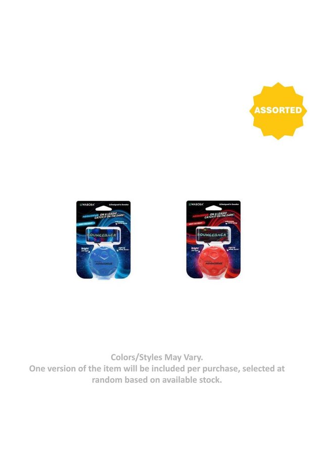 Waboba Bounceback LED Moonshine Ball with Wrist Strap (Assorted)
