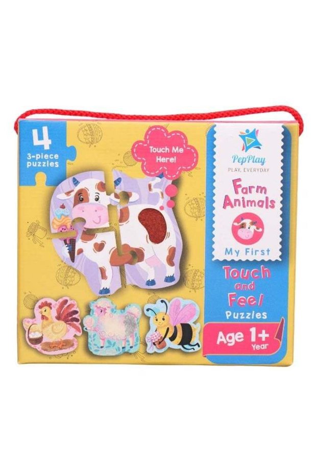 Touch & Feel Puzzle - Farm Animals