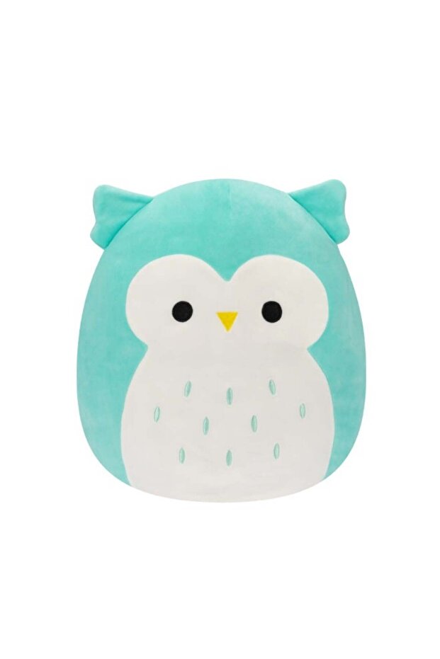 Little Plush Winston Teal Owl Plush Toy – 20 cm Soft Collectible Stuffed Animal