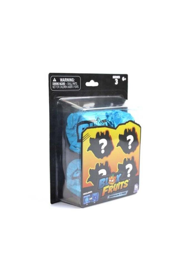 Blox Fruits Surprise Mini Figure 4-in-1 Pack Series 3, Assorted 1 Piece (Style & Color May Vary) |