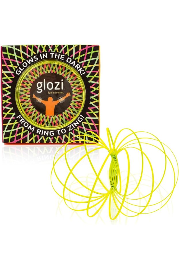 Glozi Geometric Magic Flow Bracelet - Easy to Use - 3D Bracelet Spiral Toy, Glowing Spinning Bracel
