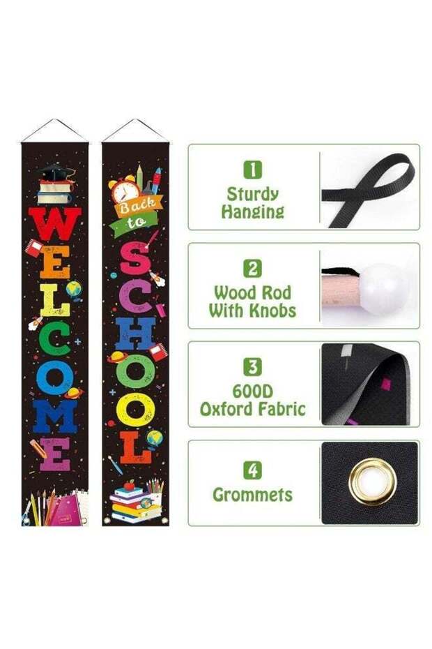 Black Polyester Ribbon for Gift Wrapping Classroom Decorations and Craft Projects - Pack of 2, 30 x