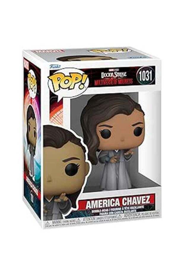 Funko Pop! Marvel: Doctor Strange In Mom- America Chavez Vinyl Figure