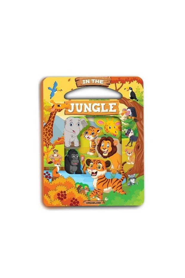 Die Cut Window Board Book - In the Jungle