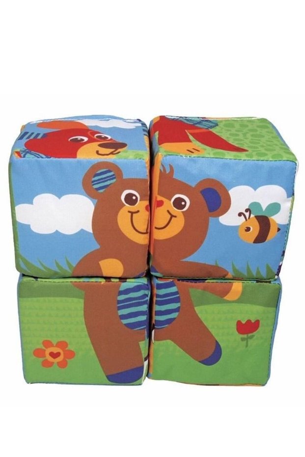 Animal puzzle cubes -developmental toys