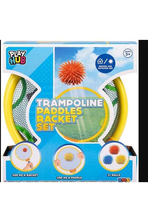 Trampoline Paddle Bats – Fun Kids Toy, Interactive Playtime & Gift Item