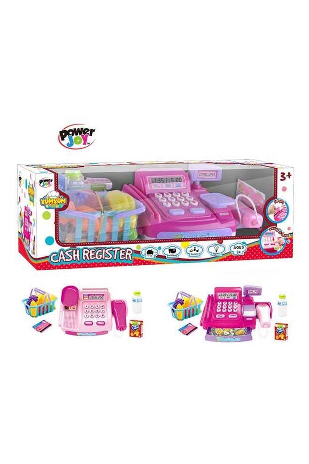Power Joy Yumyum Cash Register Battery Operated – Electronic Toy for Kids