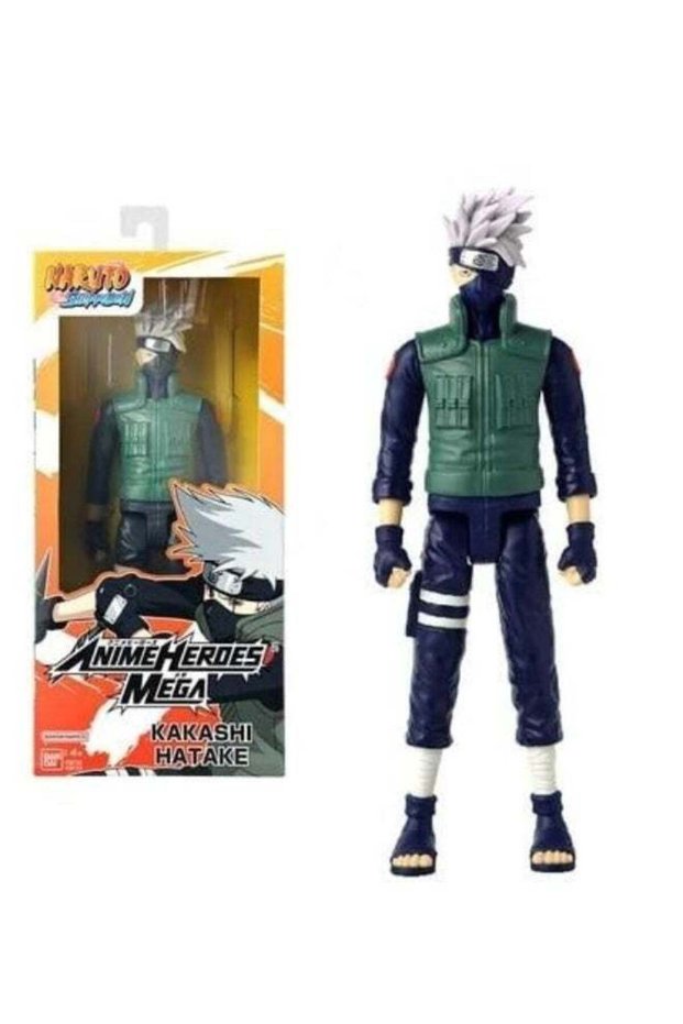 Anime Heroes Mega Kakashi Hatake Collectible Figure 12-inches