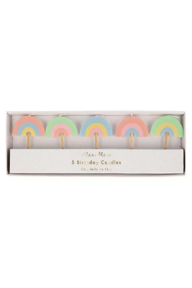 Rainbow Candles