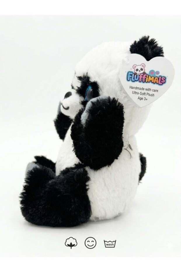 Fluffmals Soft Plush Animal Toy – BAMBOO PANDA 15cm | Cute Mini Stuffed Toy for Kids | Ultra Soft &