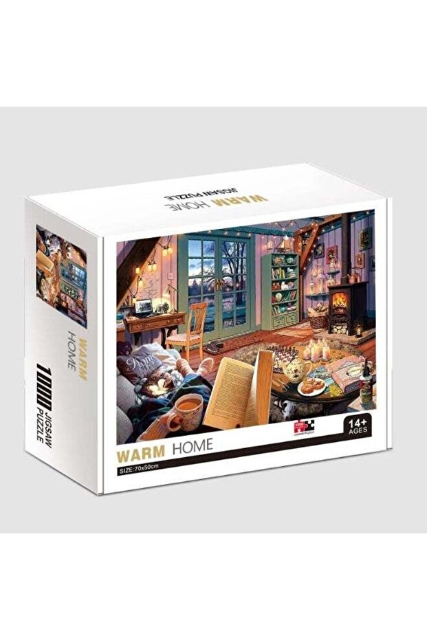 1000 Piece Jigsaw Puzzle for Adults & Teens 14+, Large Family Puzzle Game, Premium Cardboard Brain