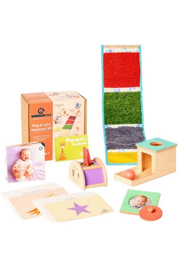 Montessori Learning Wooden Baby Toys Montessori Toys For 7+ Months Early Child Development,Sensory