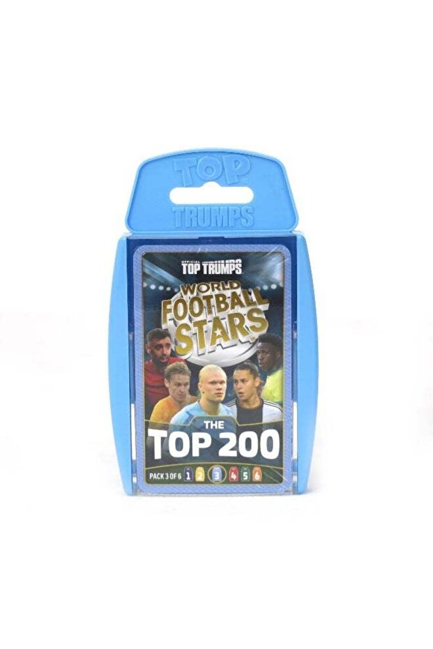 Top Trumps World Football Stars The Top 200 - Sky Blue