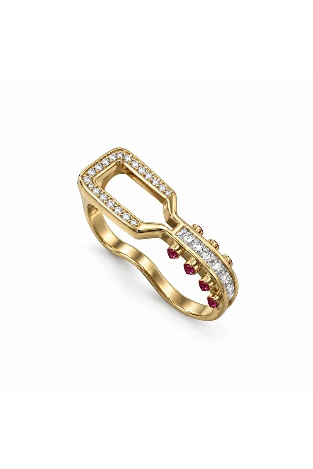 Two finger through ring