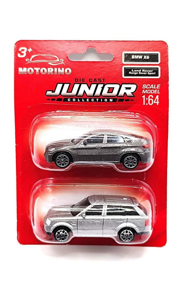 Die-Cast Model Car Set – 1:64 Scale | BMW X6 2009 & Ranger Rover sport| Pack of 2 | Premium Metal C