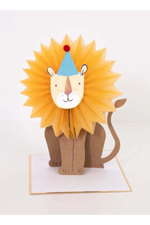 Honeycomb Lion Card