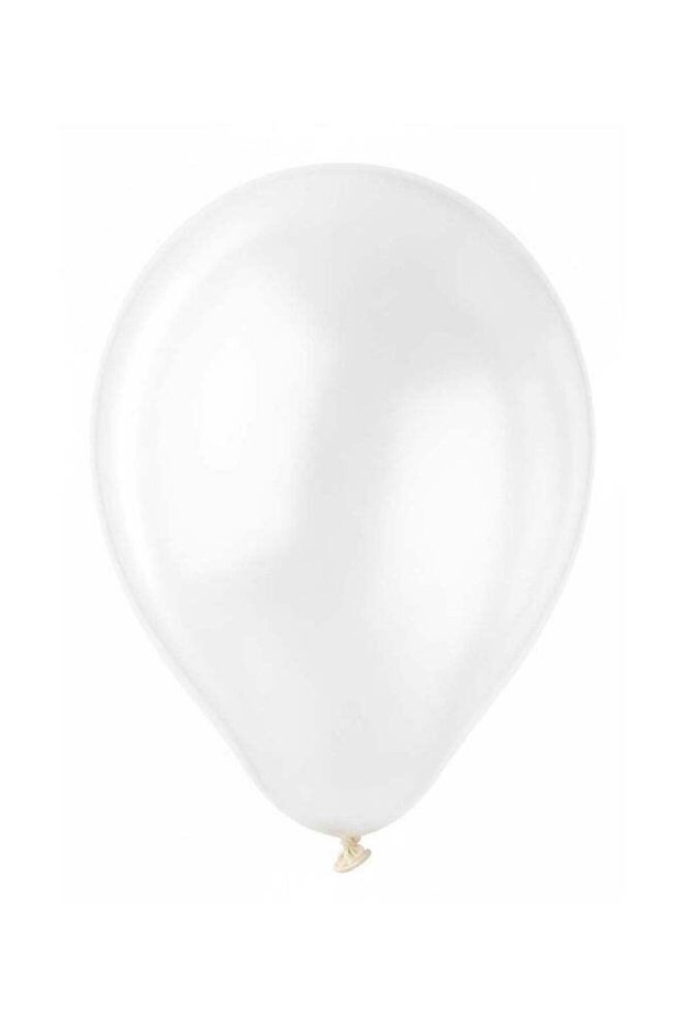 Crystal Clear Latex Balloons 13 Inch – Pack of 100 Transparent Balloons for Party, Wedding & Decora