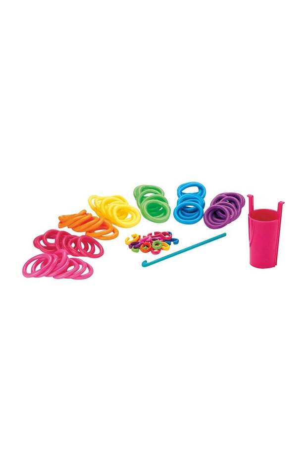 Cra-Z-Art Shimmer ’n Sparkle Squish Magic Bubble Bands Bracelet Making DIY Kit