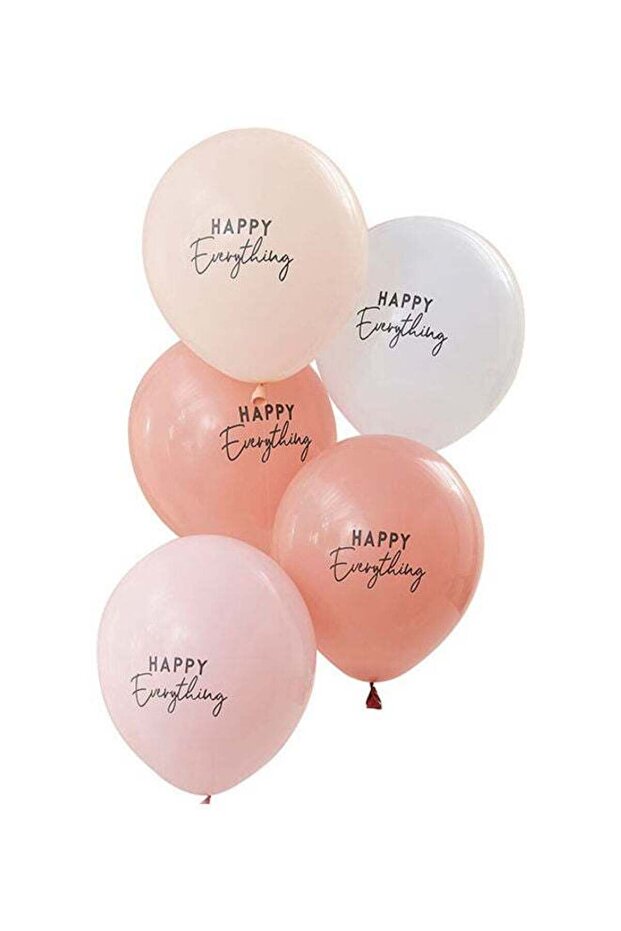 Muted Pastel Happy Everything Party Balloon