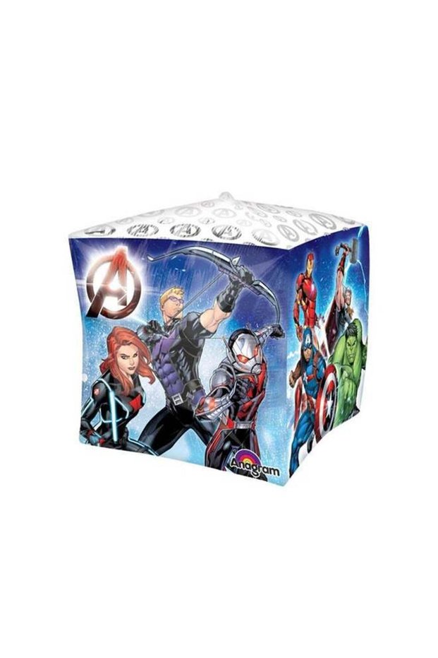 Avengers Cubez Foil Balloon Birthday Decorations Party Supplies