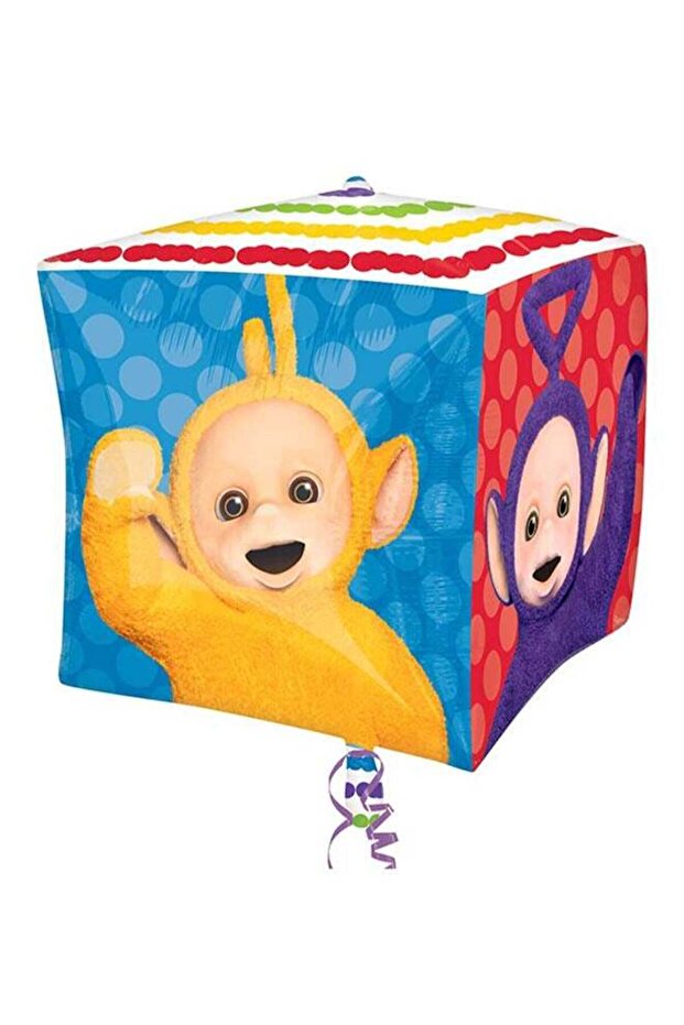 G40 Teletubbies Ultra Cubez Foil Balloon 15inch Birthday Decorations Party Supplies 15inch