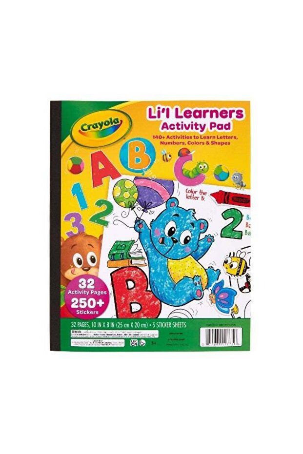 Crayola Li'l Learners Activity Pad (Paperback)