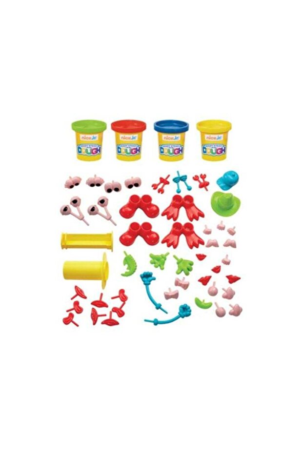 Nick Junior Dough Crazy Characters 560g | Play Dough | Creative Fun Ideas | Develops Sensory Skills
