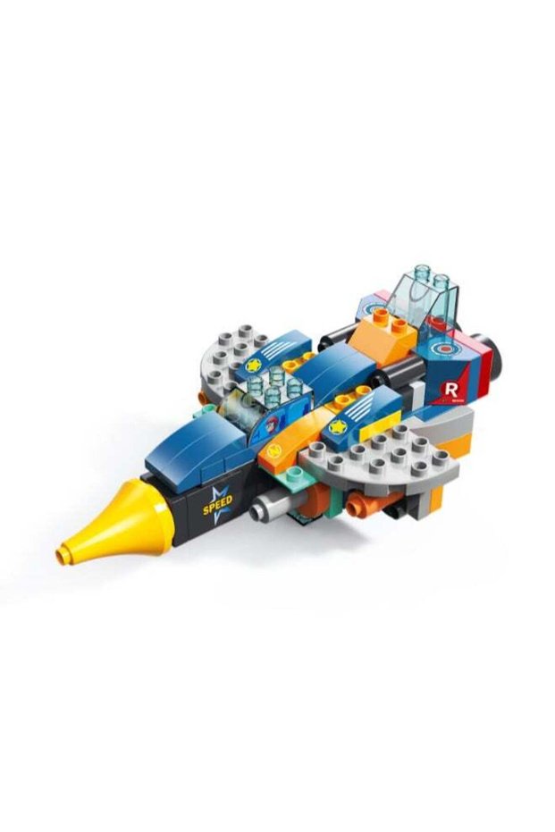 Fighter Jet Building Blocks Set 87 Pieces for Kids – Military Aircraft Toy Supporting STEM Learning