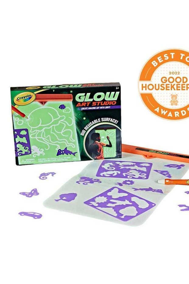 Glow Art Studio, Glow in The Dark Toys, Kids Gifts for Girls and Boys, Ages 6, 7, 8, 9