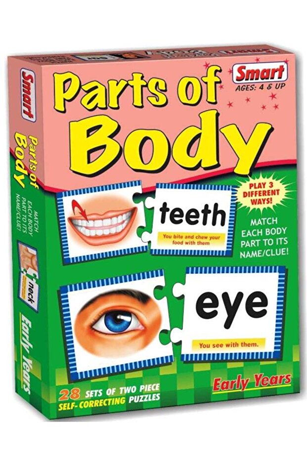 Creative’s Smart Parts of Body Educational Games - Recognition & Naming Game for Kids, Learning Ski