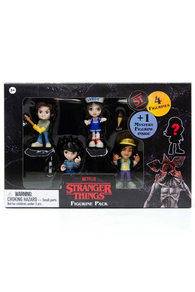 Stranger Things Figure Gift Set 4+1 Figure, Assorted 1 Piece (Character & Color May Vary) | Collect