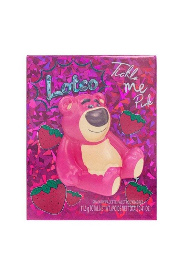 Townley Girl Disney Lotso Tickle Me Pink Squishy Shadow Palette (11.5 g, 8 Colors)