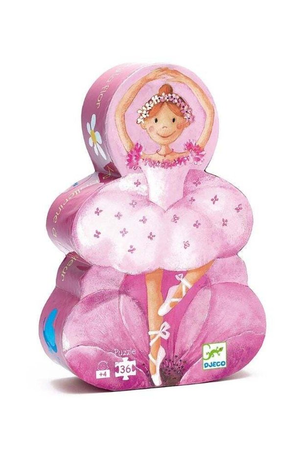 Ballerina With Flower Puzzle - 36Pcs