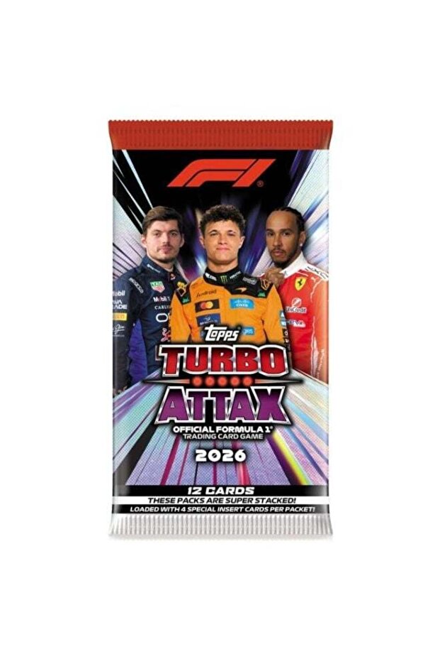 Topps Formula 1 Turbo Attax 2026 Trading Card Single Pack