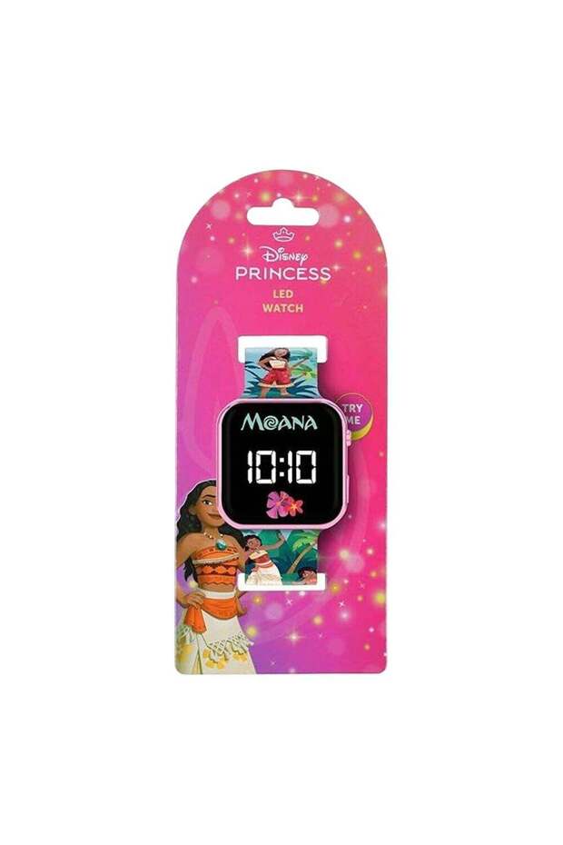 Disney Princess Moana LED Digital Watch (Pink)
