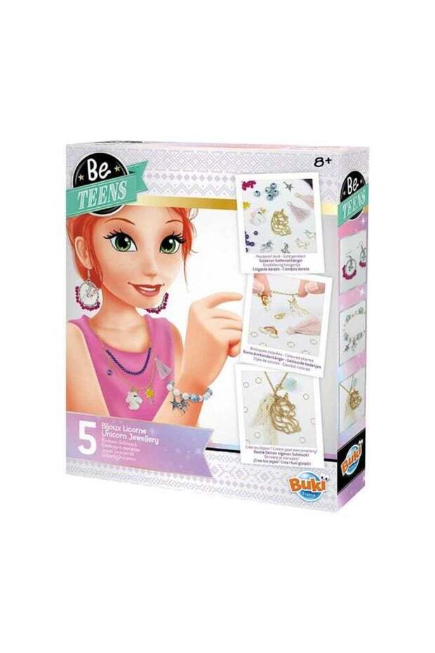 Be Teens Unicorn Jewelry Art Diy Kit (59 Pieces)