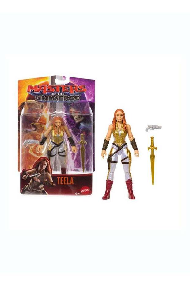 Masters of the Universe 2026 Movie Teela 5.5 Inch Action Figure Toy, Content Accurate Camila Mende