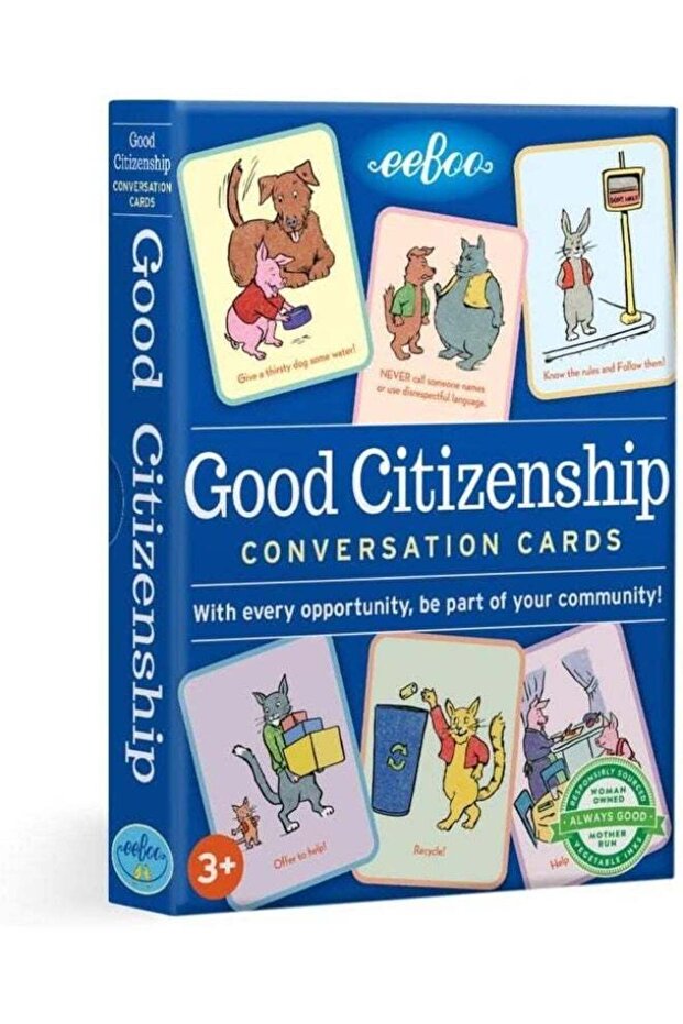 eeBoo Good Citizenship Conversation Cards
