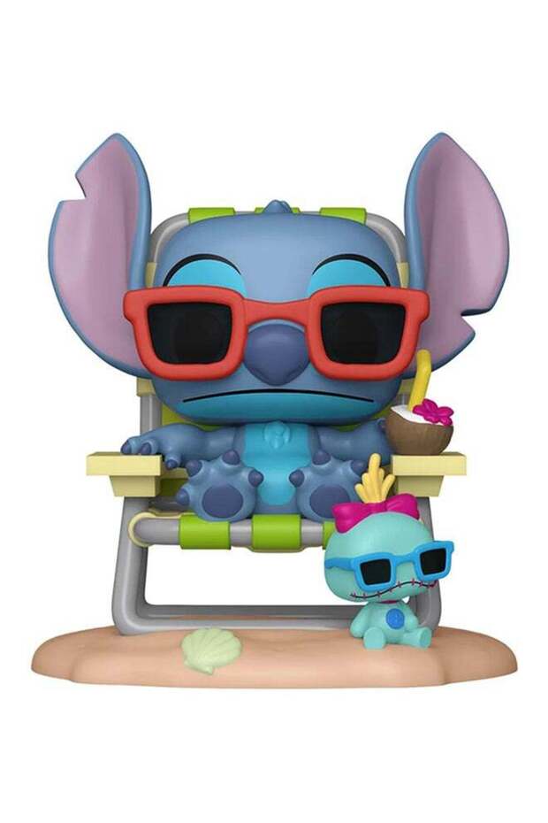 Funko Pop Premium! Disney: Lilo & Stitch - Stitch Lounger (Exc), Collectible Vinyl Figures - Gift I