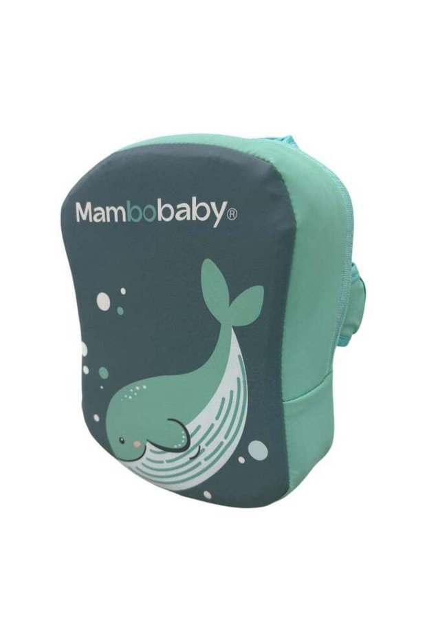 MamboBaby, Back Float Green whale