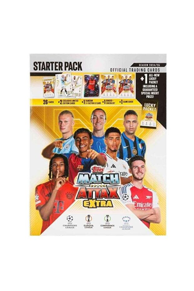 Starter Pack - Topps Match Attack Extra- Official Trading Cards