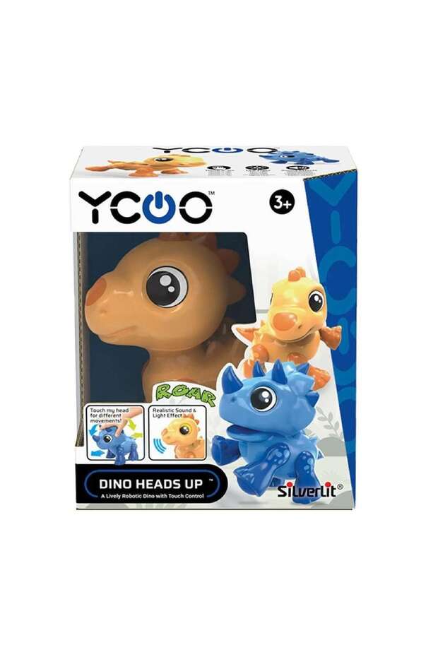 SilverLit YCOO Dino Heads Up Style B Robotic Dinosaur Toy (Assorted)