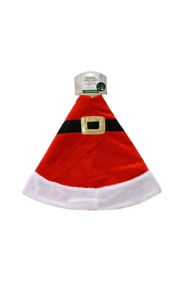 Kaemingk Tree Skirt – Polyester, Christmas Holiday Decoration, Festive Xmas Tree Base Cover, Season