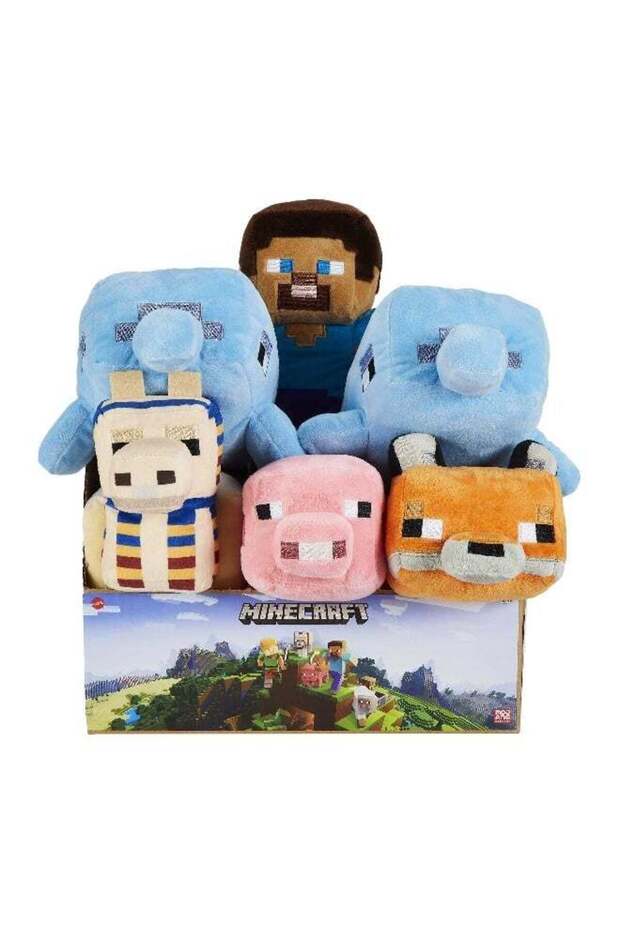 Minecraft Basic Plush Toy (20.32 cm, Assorted)